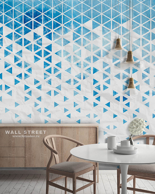 Фотообои в интерьере артикул Geometry 23, GEOMETRY, Wall street Фотообои в интерьере артикул Geometry 23, GEOMETRY, Wall street