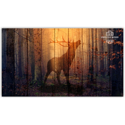 Картины ZOO - 41 Олень двойная экспозиция, ZOO, Creative Wood Картины ZOO - 41 Олень двойная экспозиция, ZOO, Creative Wood