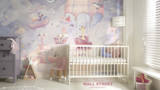 Фотообои в интерьере артикул Bon Voyage-25: 16, BON VOYAGE 25, Wall street