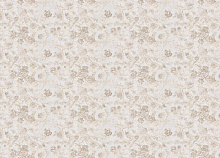 Бежевые обои с цветами Kerama Marazzi REFLECTION KM6501