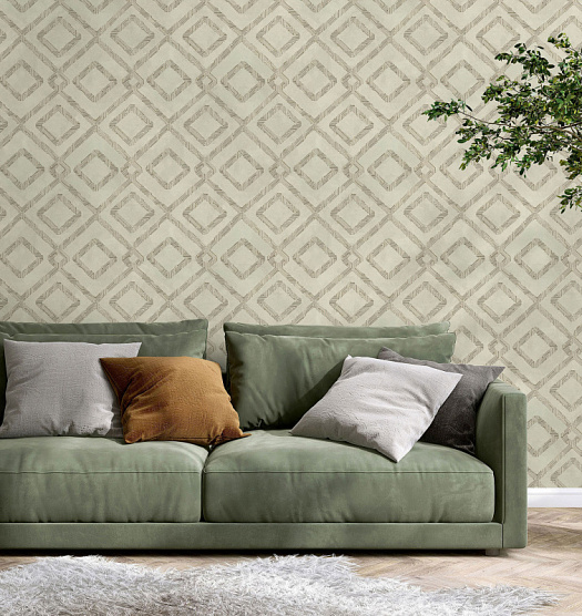 Обои в интерьере артикул 7237-04, Frame, Euro Decor