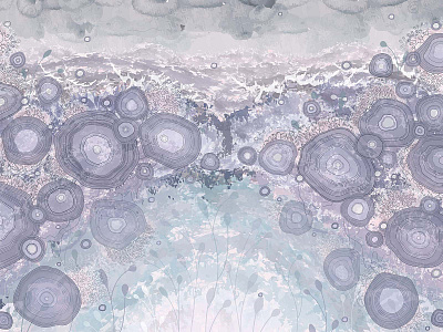 Фотообои Waves 8, ВОЛНЫ / WAVES, Wall street